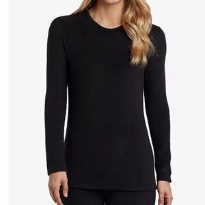 Cuddl Duds womens Fleecewear With Stretch Crew Neck